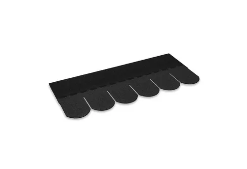 Produktbild Gartenpirat Dachpappe Dachschindeln Biberschwanz 2,1 m² schwarz
