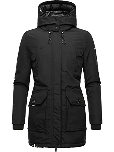 Produktbild Navahoo Damen Winterjacke Blizzardstorm – Lang, Warm & Funktional