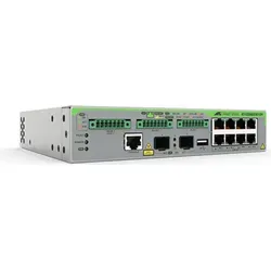 Allied Telesis AT-GS980EM/10H, Managed, L3, Gigabit Ethernet (10/100/1000), Power over Ethernet (PoE), Rack-Einbau, 1U - Grau