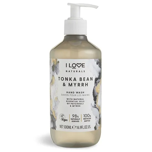 I Love Naturals Hand Wash żel do mycia rąk Tonka Bean Myrrh 500ml 5060351549905