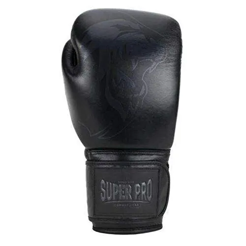 Super Pro Boxhandschuhe Legend - Hochwertige Boxhandschuhe aus Leder mit Klettverschluss für optimalen Halt. Bieten Komfort und Polsterung, ideal für Training und Wettkampf.