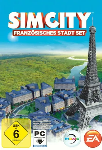 SimCity: Französisches Stadt-Set (Download Code) (PC, 2013, DVD-Box) *Neuware*