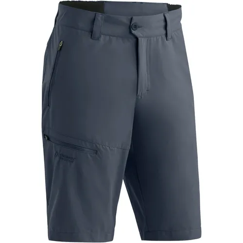 Maier Sports Nil Loop Funktionsshorts Herren - Ombre Blue, Größe 54 - Knielange Wanderhosen aus atmungsaktivem mSTRETCH Pro 2-Material; schnelltrocknend und ideal für aktive Freizeitgestaltung.