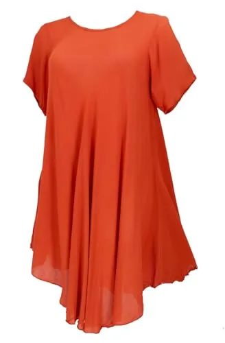 GURU SHOP Luftiges Boho Minikleid von Guru-Shop