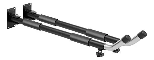 NORDRIVE Dachboxhalterung (horizontal) - Wandmontage Gepäckträger, tragfähig bis 40 kg, faltbar und platzsparend, ideal für Auto-Dachboxen.