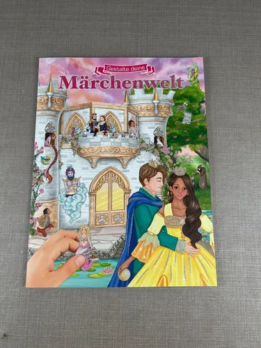 DEPESCHE - STICKERBUCH GESTALTE DEINE MÄRCHENWELT 11640  NEU OVP