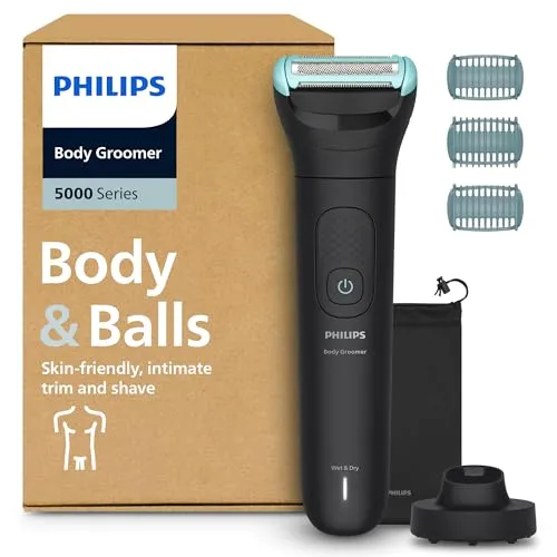 Philips Bodygroom Series 5000 – Vielseitiger Trimmer für Männer