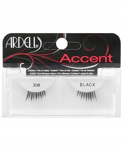 Künstliche Wimpern Ardell falsche Schwarze Volle Ardell Accent 308