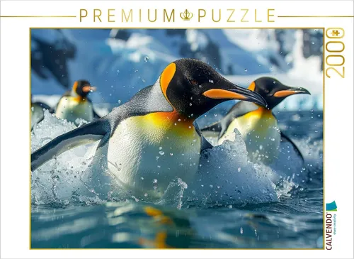 CALVENDO Puzzle Gleich wird getaucht | 2000 Teile Lege-Größe 90x67cm Foto-Puzzle für glückliche Stunden