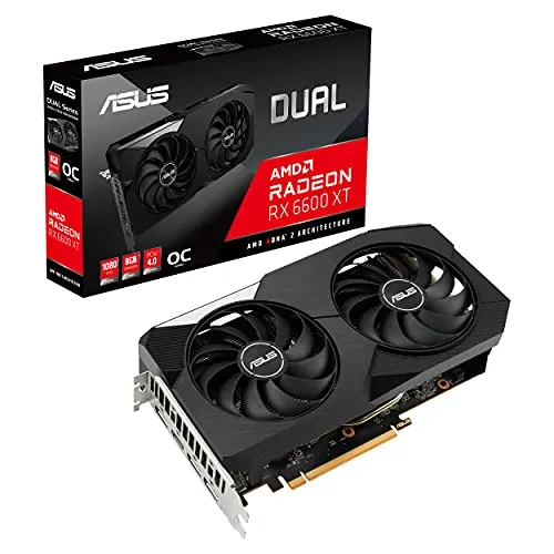 ASUS Dual Radeon RX 6600 XT OC Edition Grafikkarte von ASUS