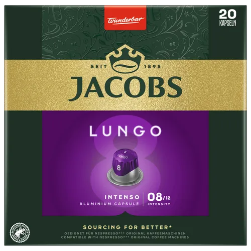 Jacobs Kaffeekapseln Lungo Intenso 20 Kapseln von Jacobs