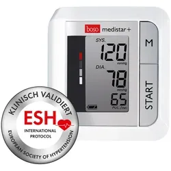 Boso medistar+ Handgelenk-Blutdruckmessgerät - Präzise Messungen für optimale Gesundheit, kompakt und ideal für Senioren und Erwachsene