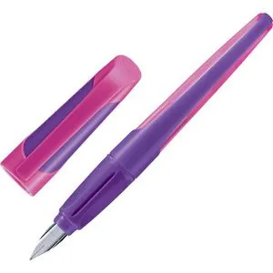 STABILO EASYbuddy Patronenfüller lila magenta M - Ergonomisch, leicht und ideal für Schüler, für müheloses Schreiben ohne Verkrampfen