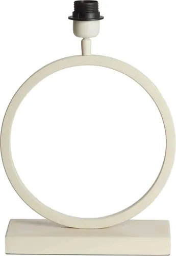 Tischlampe Liva Beige von Light & Living – Stilvolles Metall-Design