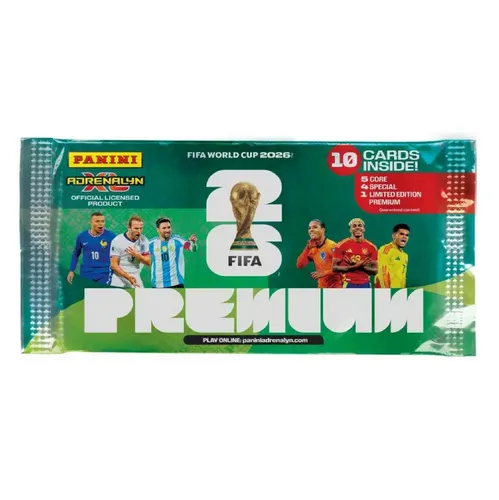 Panini Adrenalyn XL FIFA World Cup 2026™ | Premium Booster Pack