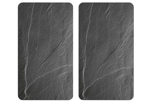 KESPER Multi-Glasschneideplatte 2er Pack - Praktische Glas-Schneideplatte im 2er Set, ideal für die Küche und leicht zu reinigen. Hergestellt aus bruchsicherem ESG-Glas für maximale Sicherheit.