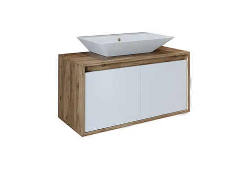 Roomart Badmöbel-Set ATLANTIC 85cm in beige von Roomart