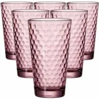 Ritzenhoff & Breker Favo Longdrinkglas 400 ml 6er Set in rot von Ritzenhoff & Breker