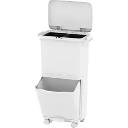 GOPLUS 36 L Mülleimer 3 Fächer mit Rollen