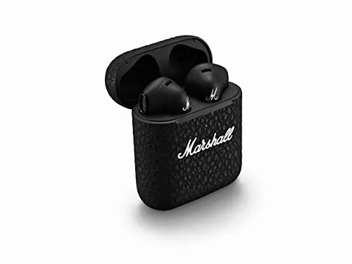 Marshall Minor III TWS - True Wireless In-Ear-Kopfhörer in Schwarz, mit Qualcomm aptX für hochwertige Soundqualität