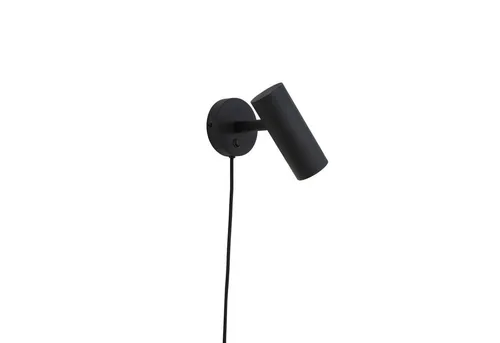 Schwarze Wandleuchte aus Metall, 15x22x10 cm – Stilvolle Innenbeleuchtung - Elegante Wandleuchte in Schwarz aus robustem Metall, ideal für modernes Wohnen. Maße: 15 x 22 x 10 cm. Perfekt für GU10-Leuchtmittel, die Ihr Zuhause stilvoll beleuchten.