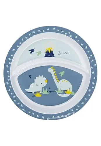 Sterntaler Teller Dino Rexi in blau von Sterntaler