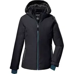 KILLTEC KSW 111 WMN SKI JCKT 00269 - Outdoorjacke für Damen, 100% wasserdicht mit 10.000 mm Wassersäule, ideal für Ski und Outdooraktivitäten, ausgestattet mit verstellbarer Kapuze und rutschfestem Schneefang.