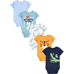 TupTam Jungen Baby Body Kurzarm 5er Pack von TupTam