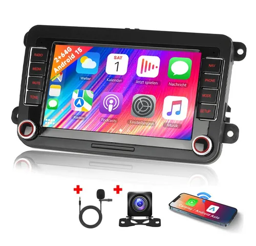 Motorrad GPS CarPlay Bildschirm mit Halterung