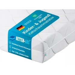 Betten-ABC Kidz – Kinder- und Jugendmatratze mit waschbarem Bezug - Matratzen für Kinder und Jugendliche, mit optimaler Unterstützung der Wirbelsäule und abnehmbaren, waschbaren Bezug für höchste Hygiene.