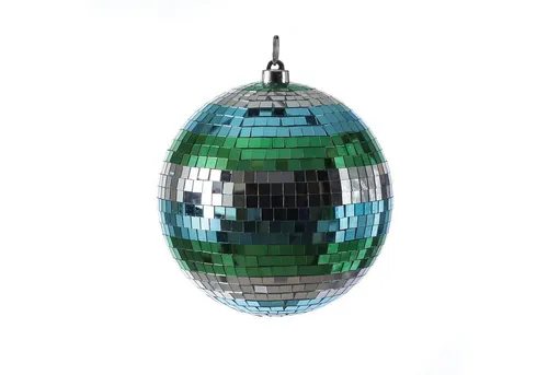 Spiegelkugel Ocean 20cm - Echtglas Discokugel für unvergessliche Partys - Licht & Bühne - 20cm Spiegelkugel aus Echtglas mit 10x10mm Facetten für brillante Reflexionen. Ideal für Tanzflächen und private Feiern, sorgt für den legendären Diskoeffekt und groovige Atmosphäre.