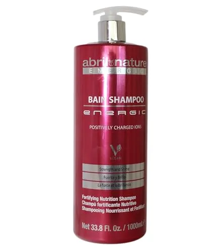 abril et nature - Energic - Haarmaske - Glättet und spendet Feuchtigkeit mit positiven Ionen - Beseitigt statische Aufladung und Frizz - Stellt Vitalität und Glanz wieder her - 200 ml