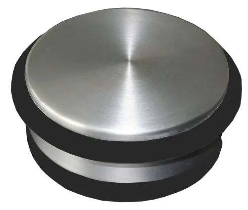 Türstopper in hochwertigem Edelstahlfinish DM=108mm, 1 Stück (90815)