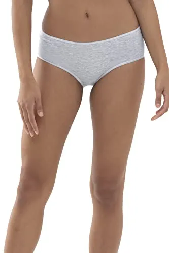 Mey Tagwäsche Serie Cotton Pure Damen Hipster Light Grey Melange XS(36)