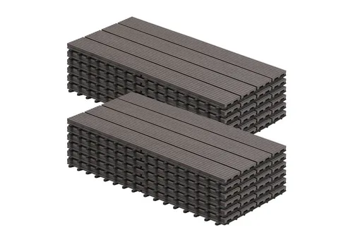 Woltu WPC-Fliesen 12 St. von WOLTU