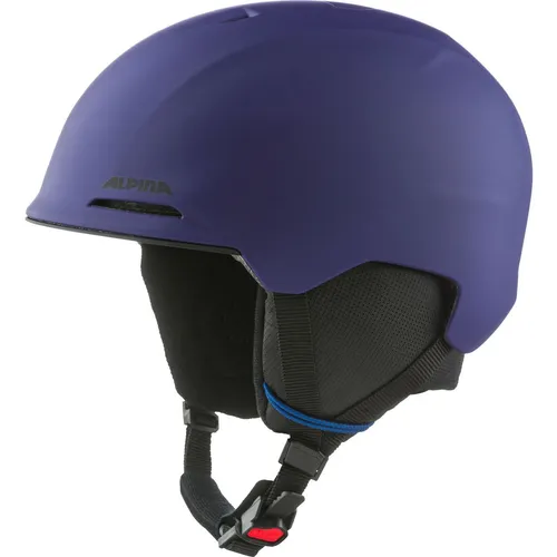 Alpina Brix JR midnight purple (52) 48-52 - Kinder Skihelm für Skifahren und Snowboarden, mit sicherer Inmold-Konstruktion und anpassbarer Belüftung für optimalen Tragekomfort und Sicherheit.