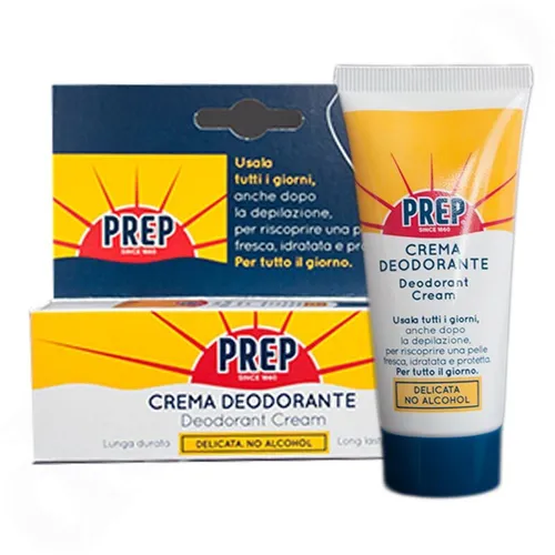 PREP Crema Deodorante 35 ml effektiv gegen Schweiß - ohne Alkohol
