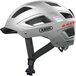 ABUS Hyban 2.0 LED Fahrradhelm - Sicher und Sichtbar mit Licht - Fahrradhelme mit LED-Licht für optimale Sichtbarkeit in der Dunkelheit. Robuste Hartschale und hoher Tragekomfort, ideal für den Alltag und Stadtfahrten.