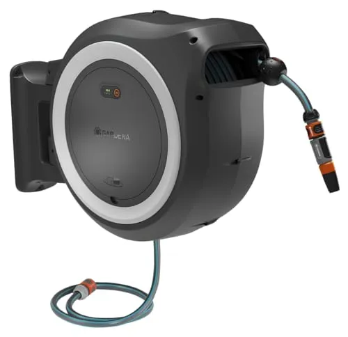 Gardena Akku-Wand-Schlauchbox PowerRoll XXL solo von GARDENA