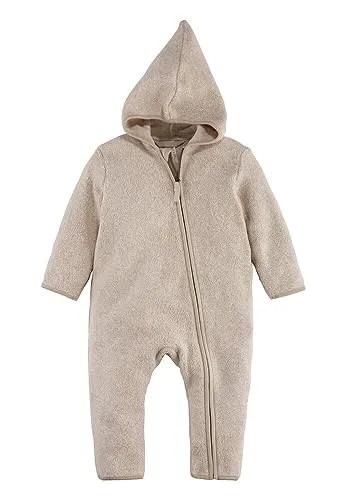 hessnatur Fleece-Overall Unisex aus Bio-Baumwolle - Nachhaltiger Overall für Jungen und Mädchen, atmungsaktiv und kuschelweich, ideal für trockenes Herbstwetter und gemütliche Wintertage drinnen.