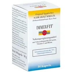 Schwarzkümmelöl Immerfit Kapseln in schwarz von Dr. Theiss Naturwaren