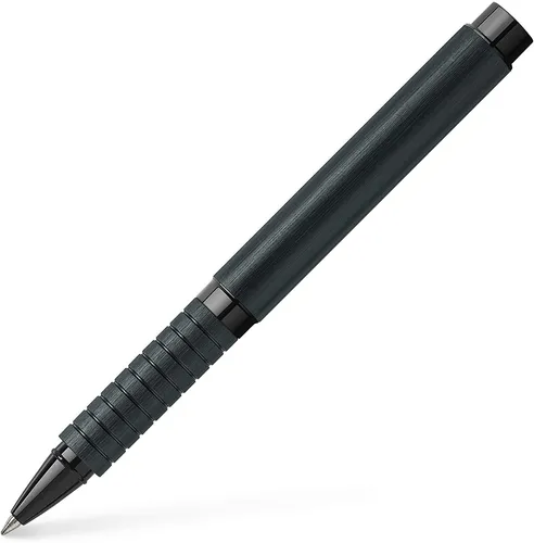 Faber-Castell Tintenroller Essentio schwarz 148437 - Schreibutensilien, eleganter Tintenroller mit ergonomischem Design für komfortables Schreiben und präzise Linienführung.