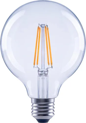Xavax 00112819 E27 6.5W/2700K LED-Kugel, Sockel E27, 6,5 Watt, Warmweiß, 2700 K,  7kWh/1000h
