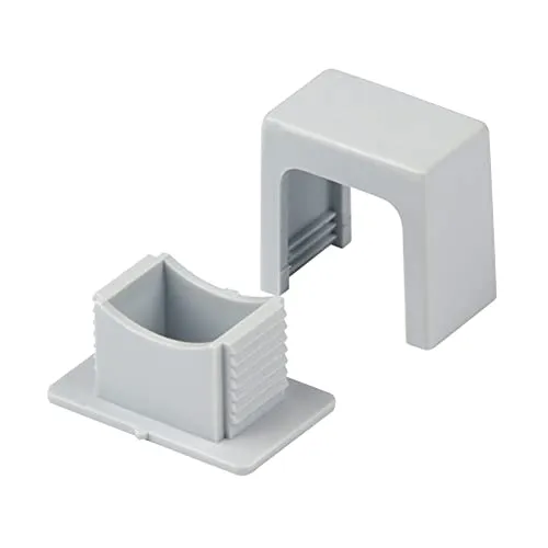 REV Kabelschellen, Kabelklemmen 6-16mm, Box mit 35 Stück, grau