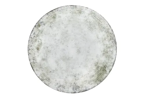 van Well Pizzateller Korfu 6er Set, Ø 33 cm - Rustikale Pizzateller aus hochwertigem Porzellan, mikrowellen- und spülmaschinenfest – perfekt für italienische Klassiker und stilvolle Tischdekoration.