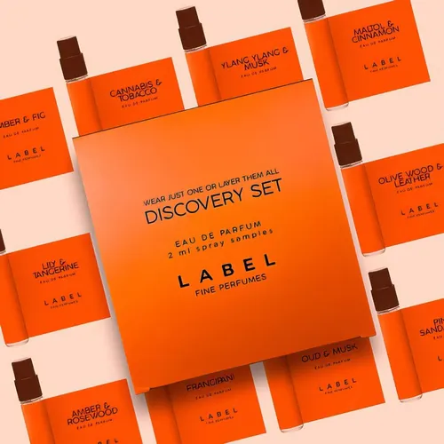 Maison Label Eau de Parfum - Discovery Set 13x2 ml - Entdecke die Duftvielfalt mit dem Maison Label Discovery Set: 13 einzigartige 2ml Parfums, die ein olfaktorisches Erlebnis bieten. Ideal für jeden Anlass und zur Auswahl deines neuen Lieblingsduftes.