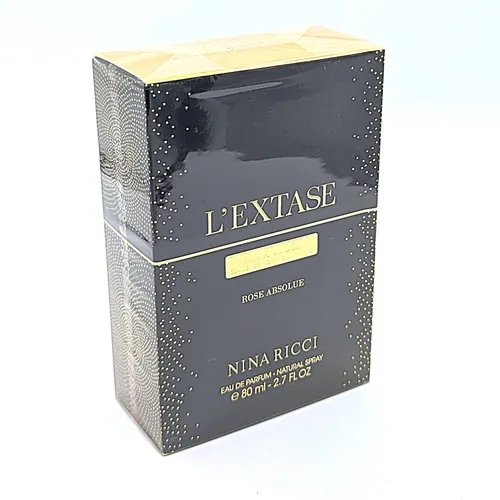 Nina Ricci L'Extase Rose Absolue Eau de Parfum 80 ml - Damenparfüm mit blumig-süßem Duft, ideal für besondere Anlässe, hergestellt in Frankreich, in praktischer 80 ml Sprayform.