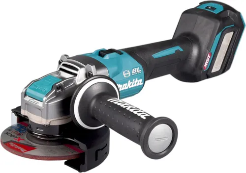 Makita Winkelschleifer GA041GZ XGT 125mm X-Lock, 40V - Akku-Winkelschleifer mit X-Lock für schnellen Werkzeugwechsel und AFT-Technologie für Sicherheit. Ideal für präzise Schleifarbeiten in Werkstätten oder auf Baustellen.