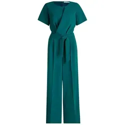 BETTY & CO Damen Jumpsuit mit Bindegürtel in grün von Betty & Co