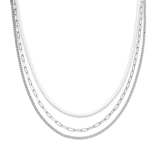 s.Oliver Elegante Halskette aus Edelstahl von s.Oliver